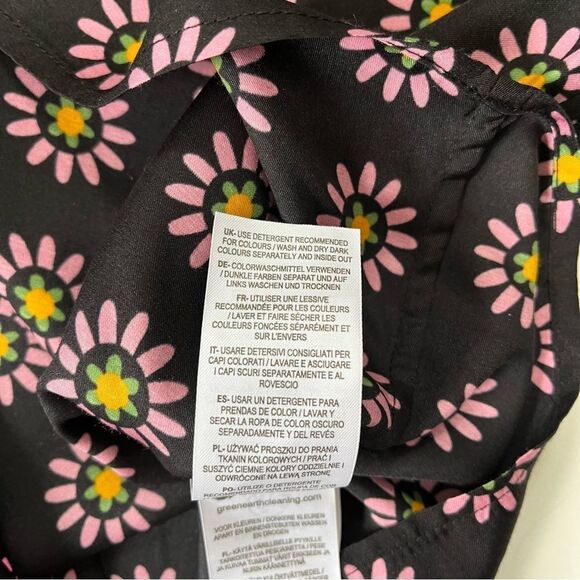 Boden Adriana Puff Sleeve Top *NAVY DAISY 4 - Picture 8 of 9